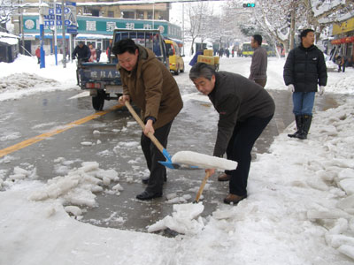 大雪致永吉部分學校停課、校車停運