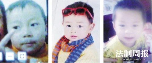 從左至右依次為6歲的遇難者童嘉偉、6歲的遇難者童晨熙、4歲的遇難者童宇翔。
