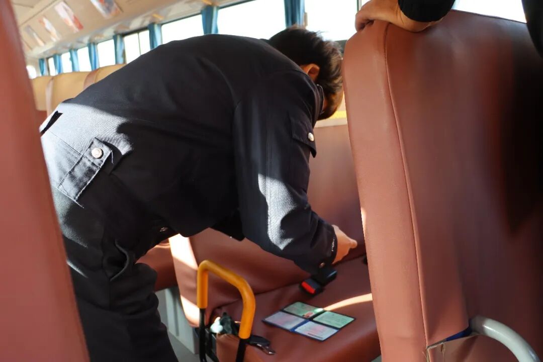 嚴謹年檢守安全  規范運營護平安——山西夢帆校車公司有序開展校車正常年檢工作