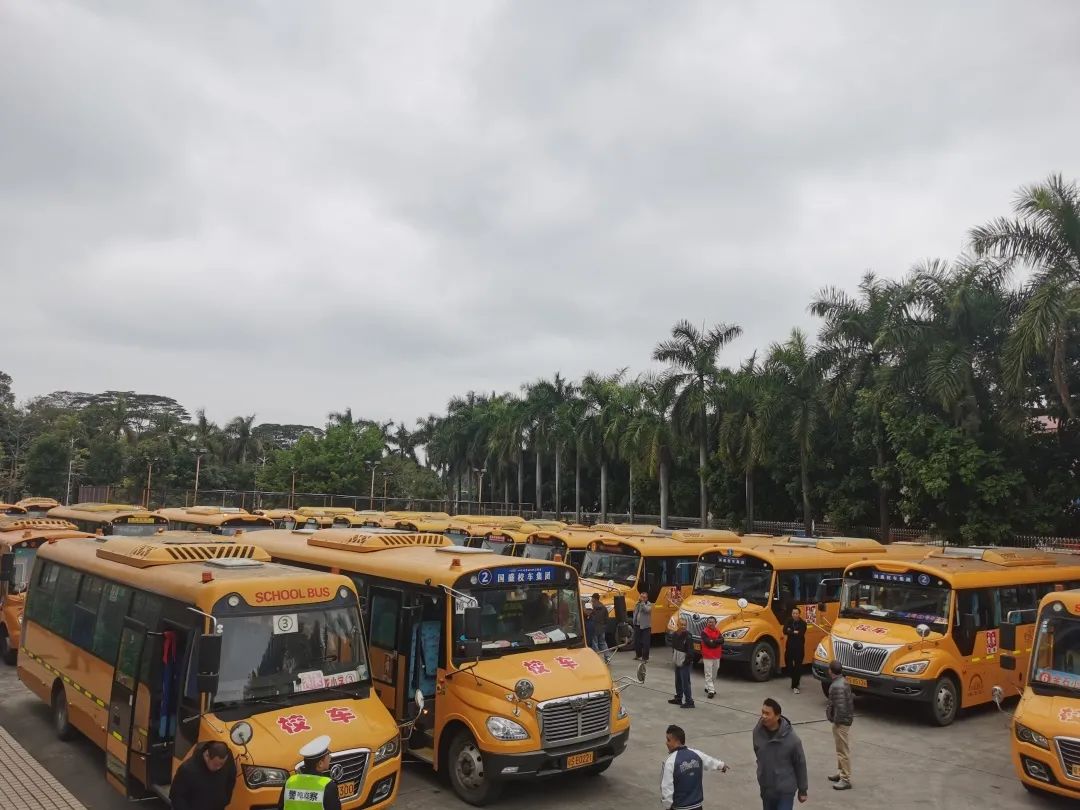 春節前校車安全專項大檢查，確保學生乘車安全