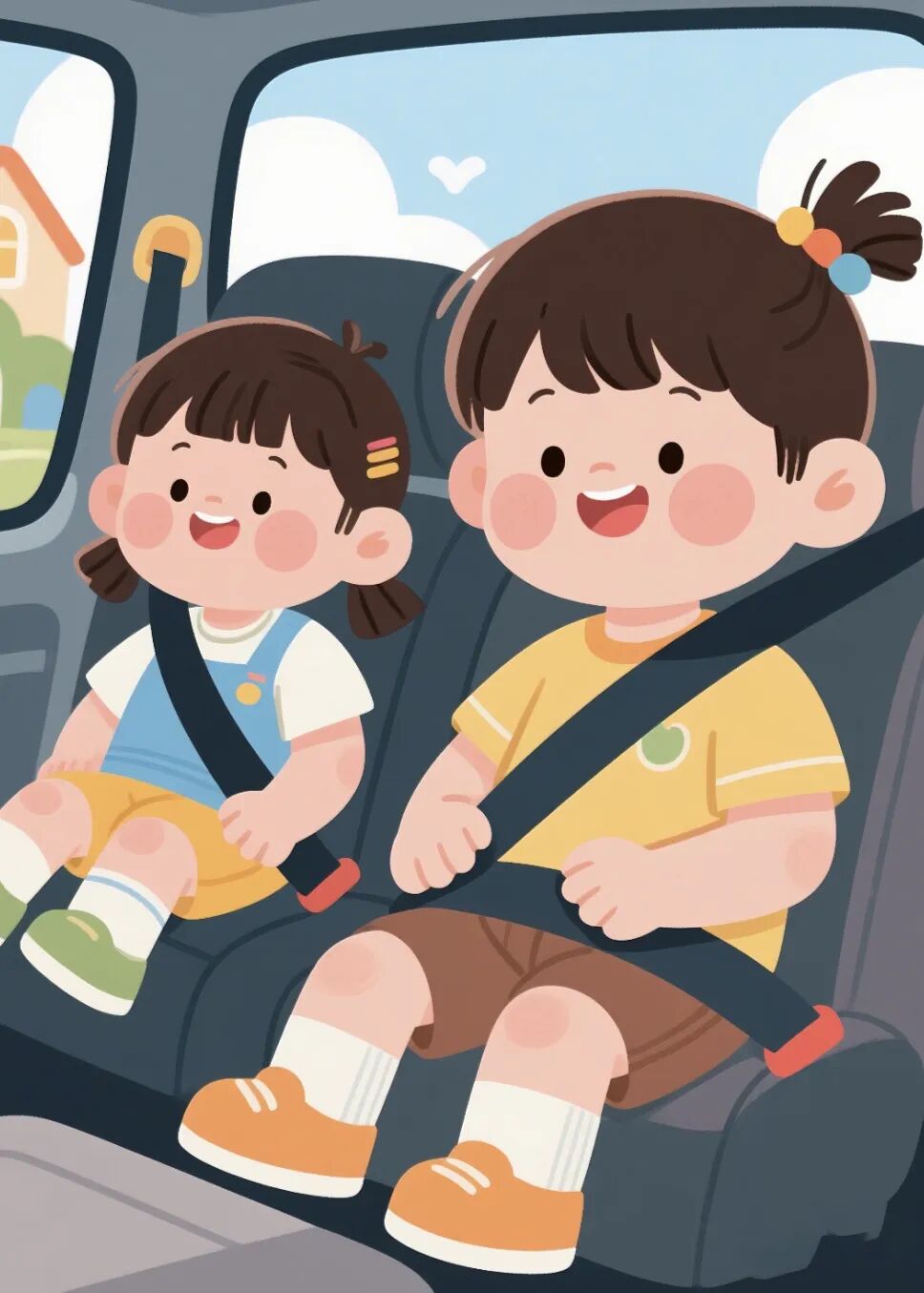 以練筑安全，守護上學路——古埠鎮中心小學開展校車安全應急演練