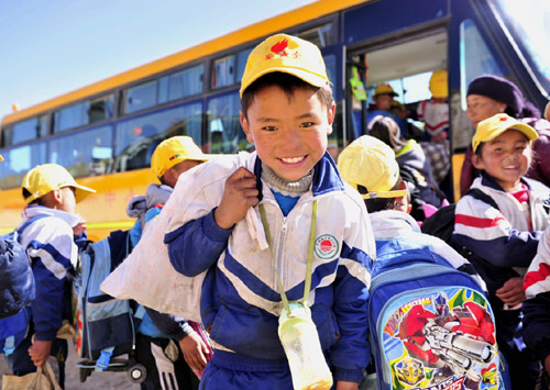 日喀則桑珠孜區(qū)免費(fèi)校車全覆蓋