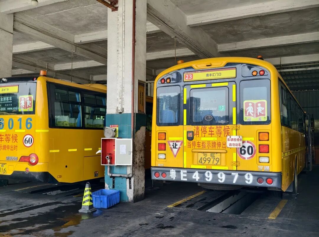 開學倒計時！三水運發開展校車安全檢查，護航學生平安“上學路”