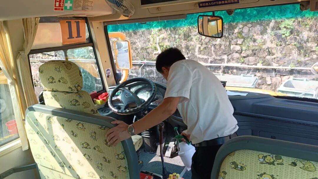開學倒計時！三水運發開展校車安全檢查，護航學生平安“上學路”
