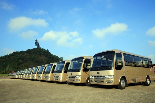 服務G20峰會 宇通T7高端公商務車正式交付杭州