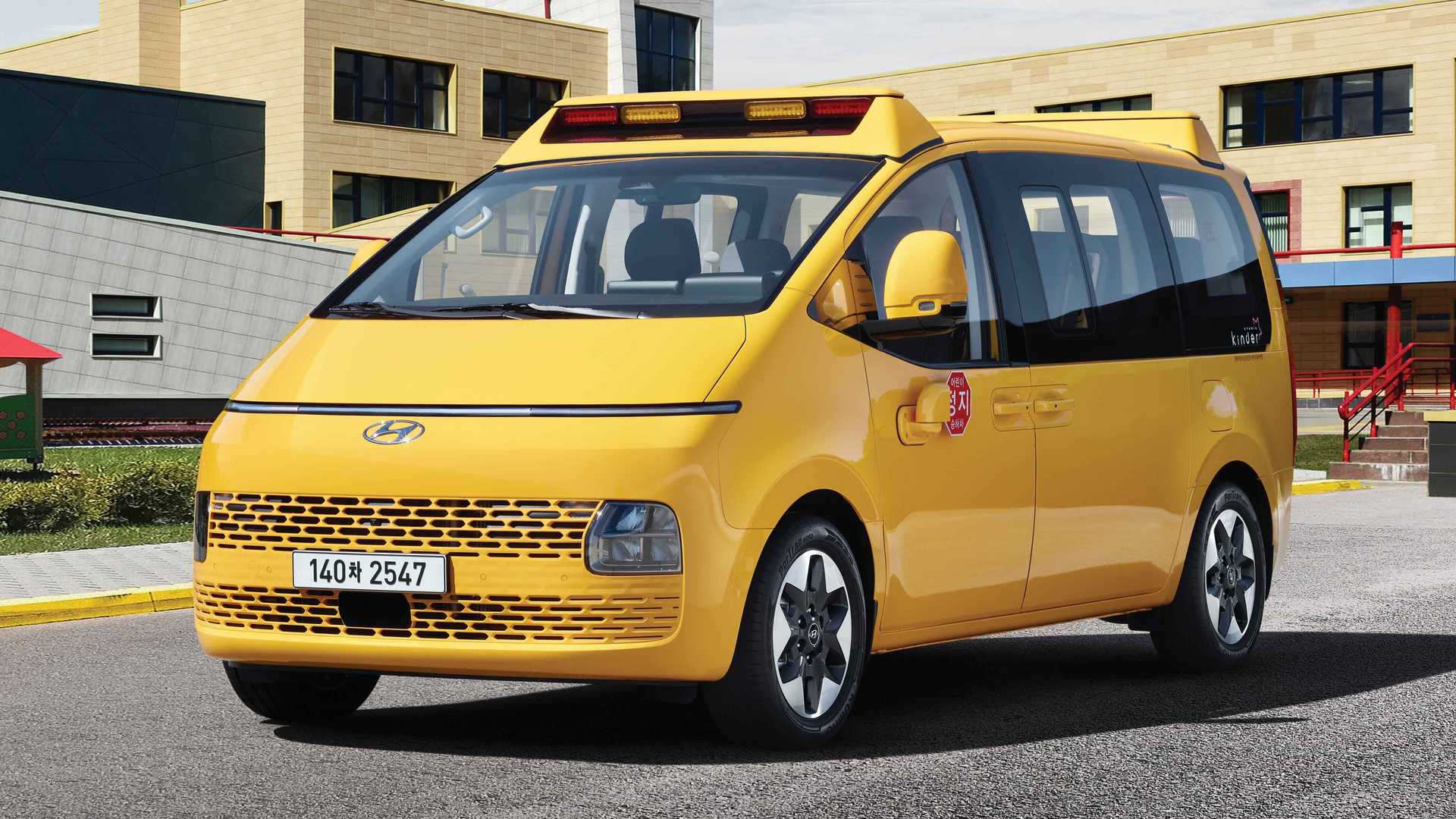 現代Staria推出校車版本！11-15座可選，補貼后售價親民